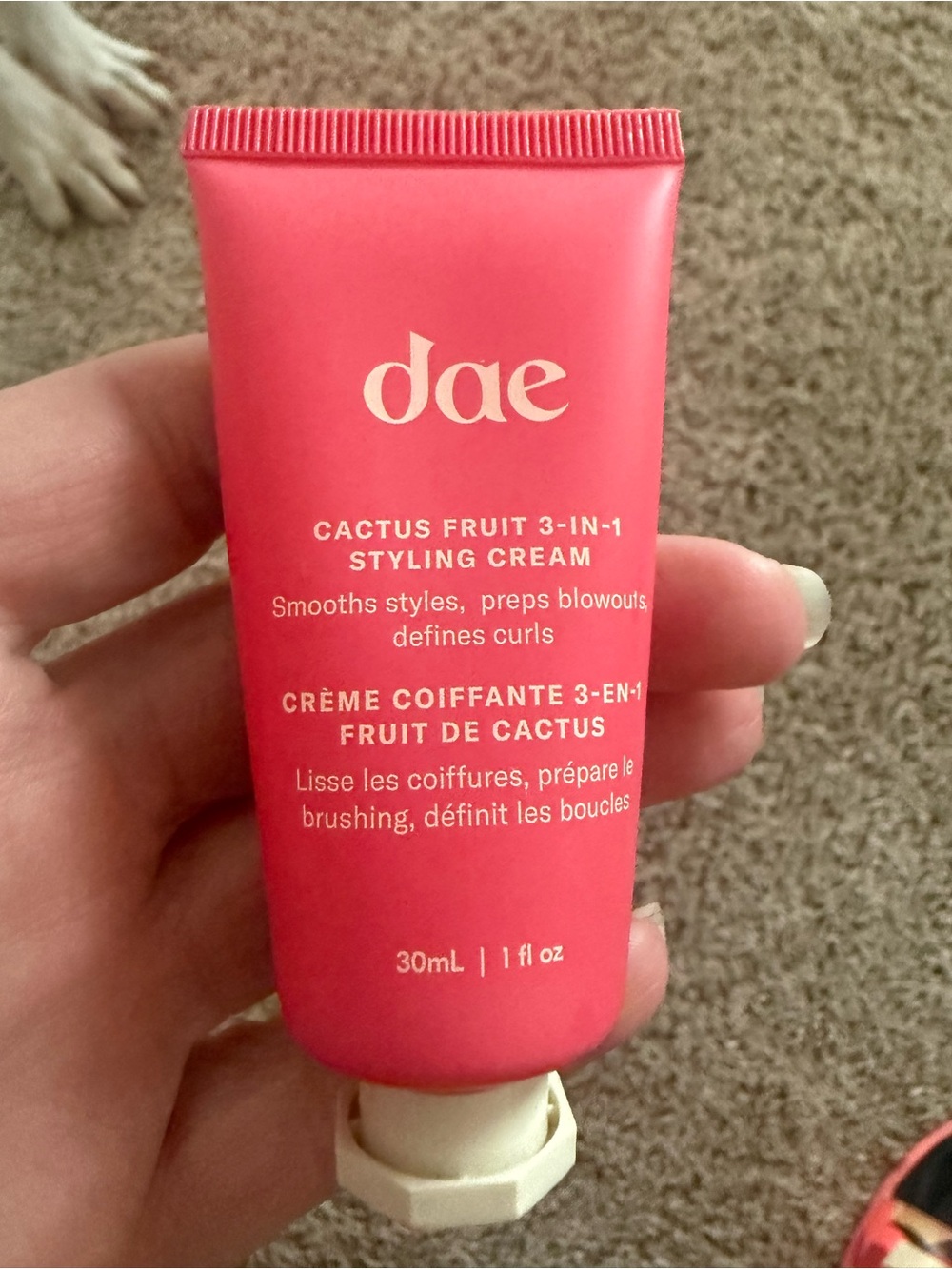 dae Cactus Fruit 3-in-1 Styling Cream — Coral Pink
